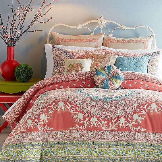 رنگ روتختی متناسب با تختخواب - انتخاب روتختی عروس | خواب آسا : فروشگاه آنلاین کالای خواب